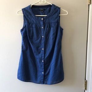 Nautica Button Down Tank Top size XS gently used